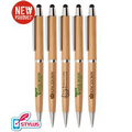 Promotional "Elegance" Bamboo Stylus Twister Pens
